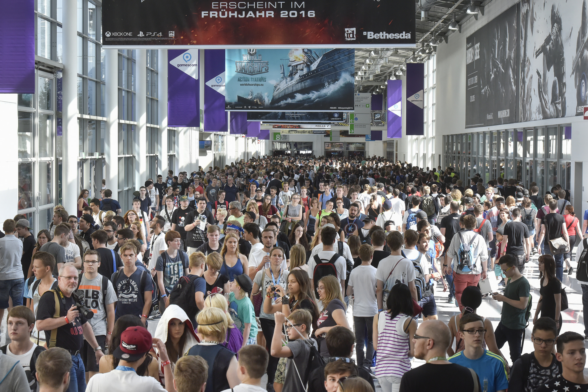 Gamescom 2015 - Boulevard Nord