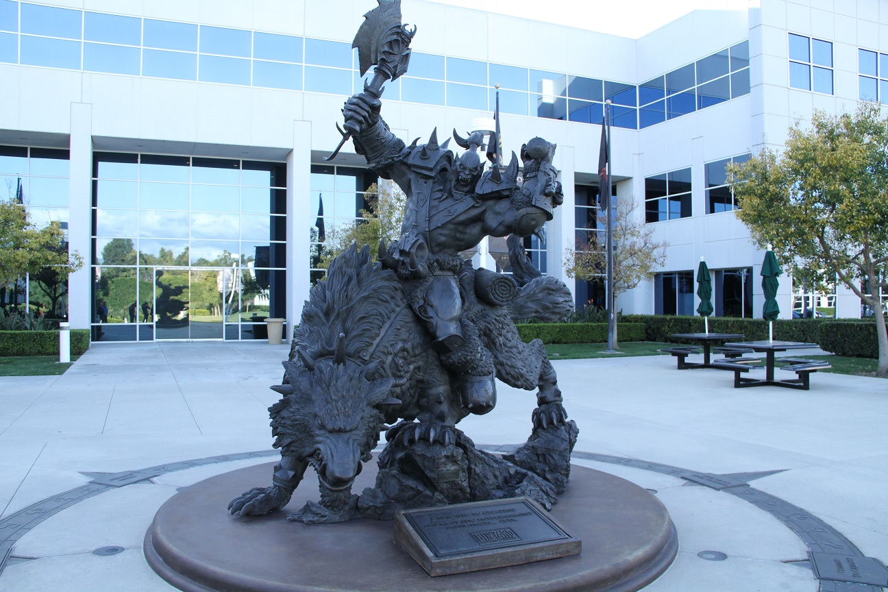 How many people work at Blizzard Irvine?