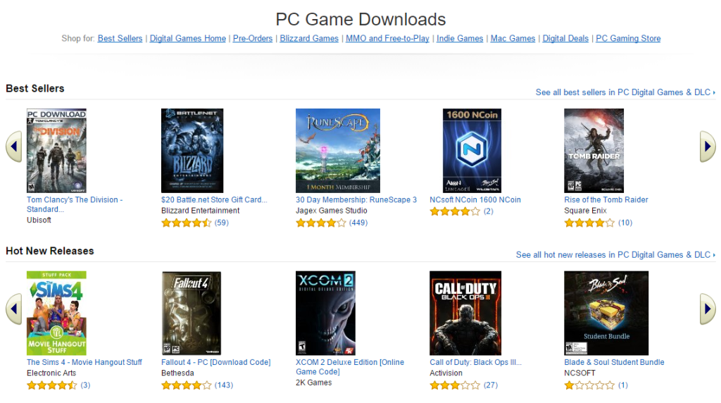 Digital PC Game Sales up, Boxed Sales are Down WholesGame