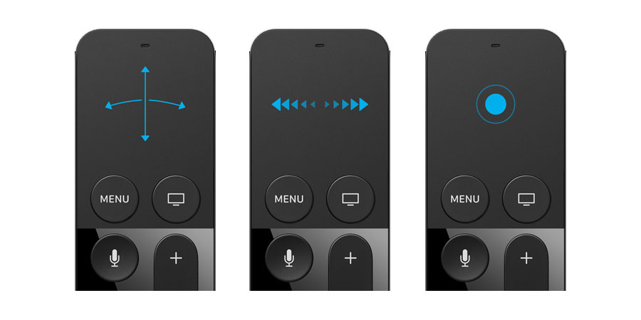 Apple TV - 2015 - Remote 