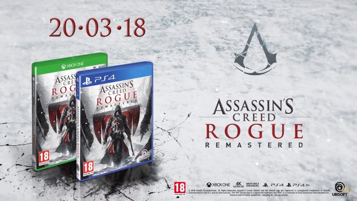 Assassins Creed Rogue Remastered PS4 Playstation 4 Brand New