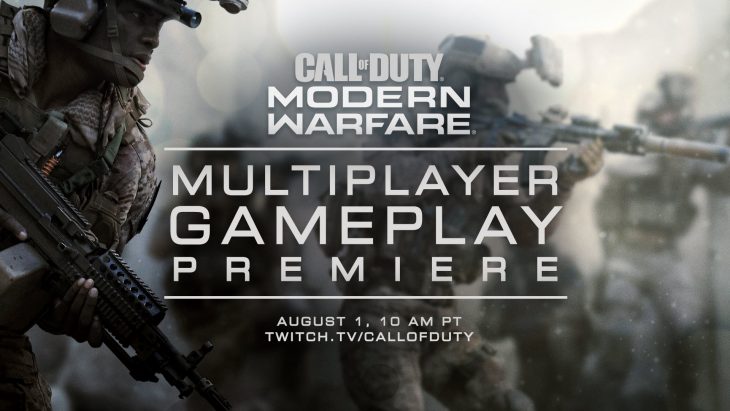 Call of Duty Modern Warfare Multiplayer Reveal Announcement