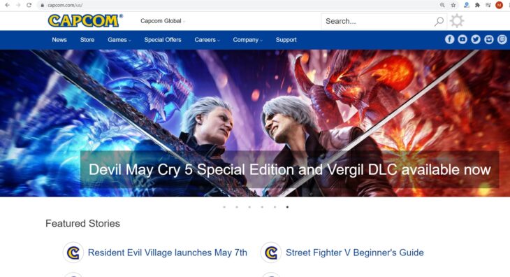 Capcom US Store 