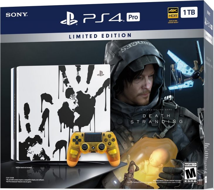 Death Stranding Limited Edition PS4 Pro Bundle Boxed