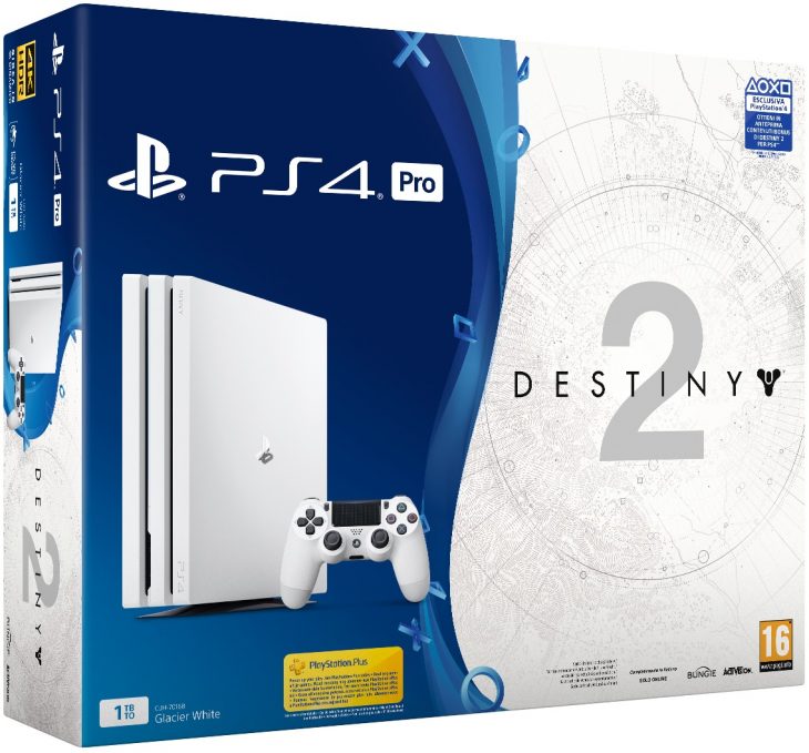 Destiny 2 PS4 Pro Bundle White