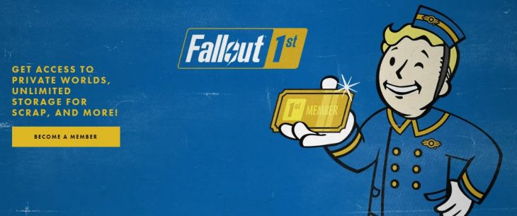 Fallout 1st membership banner