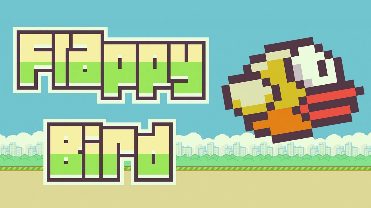 Flappy bird pixel art