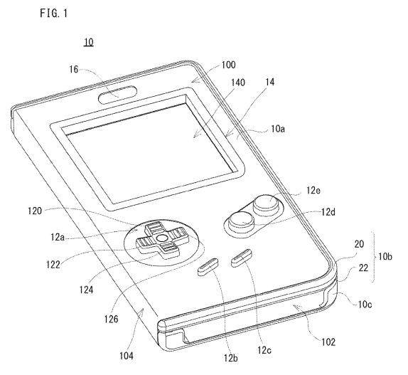 Game Boy Patent Fig 1
