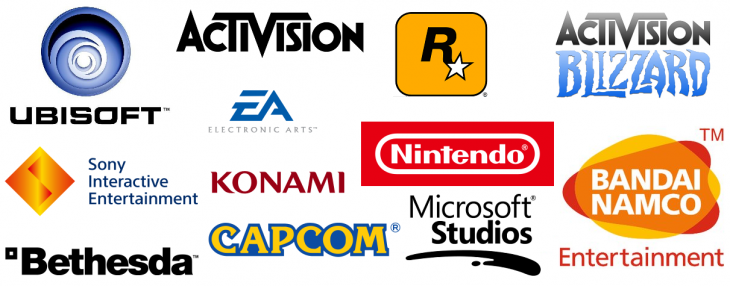 Game Publishers Logos