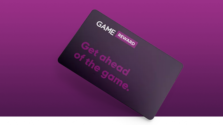 Game Reward Card