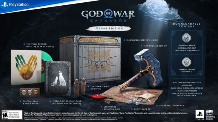 God of War Ragnarök's Jotnar Edition