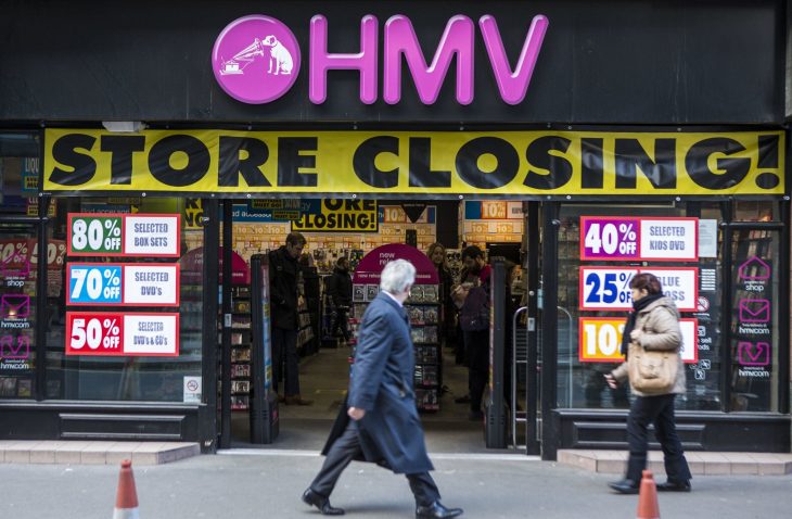 HMV Closing