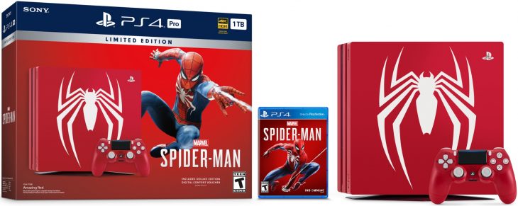 Limited Edition Spider-Man PS4 Pro bundle
