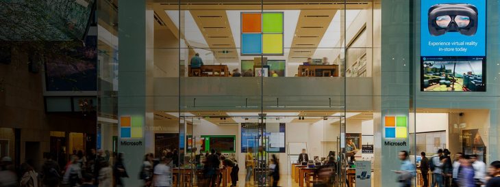 Microsoft Store Inside