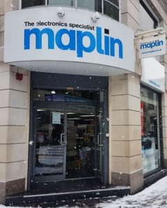 UK electronics retailer Maplin goes into administration
