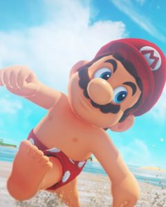 Why Mario has nipples but no belly button