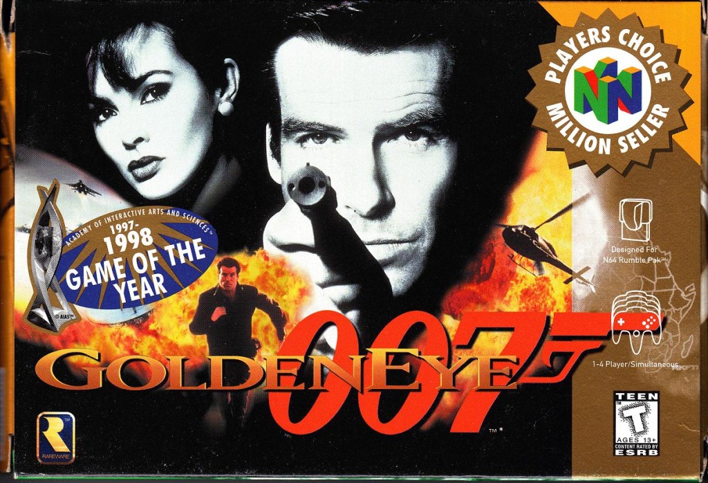 Nintendo 64 - GoldenEye - 007 - Front - Cover