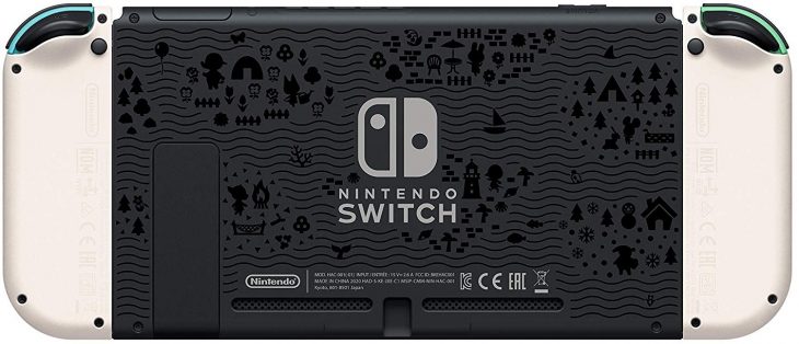 Nintendo Switch Animal Crossing Edition - Console back