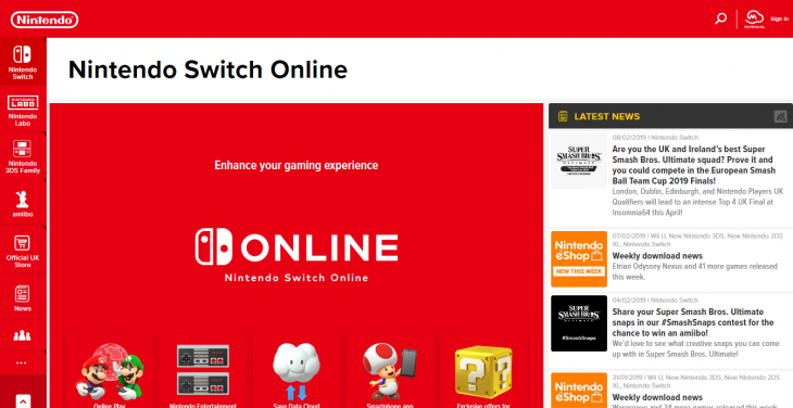 Nintendo Switch Online