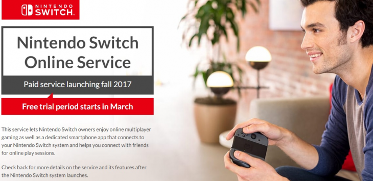 nintendo switch online service price