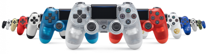 PS4 Crystal Controllers