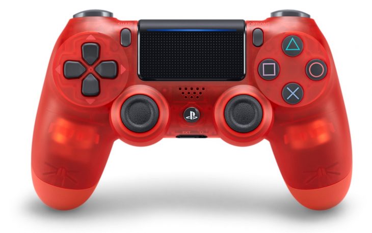 PS4 Crystal Controllers - Red
