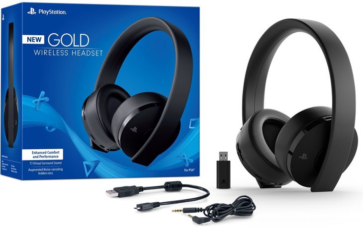 Official playstation 4 gold wireless headset new arrivals