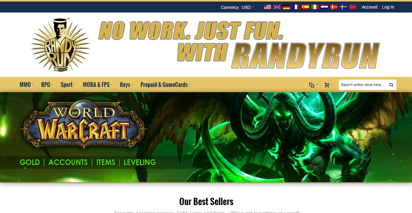 RandyRun Website