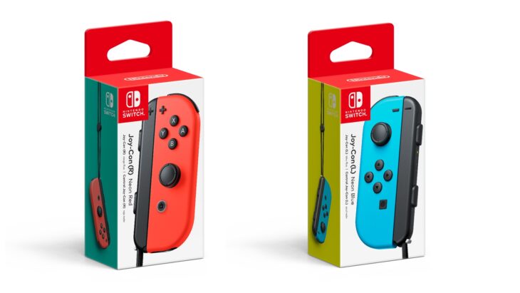 Red and Blue Individual Joy-Cons