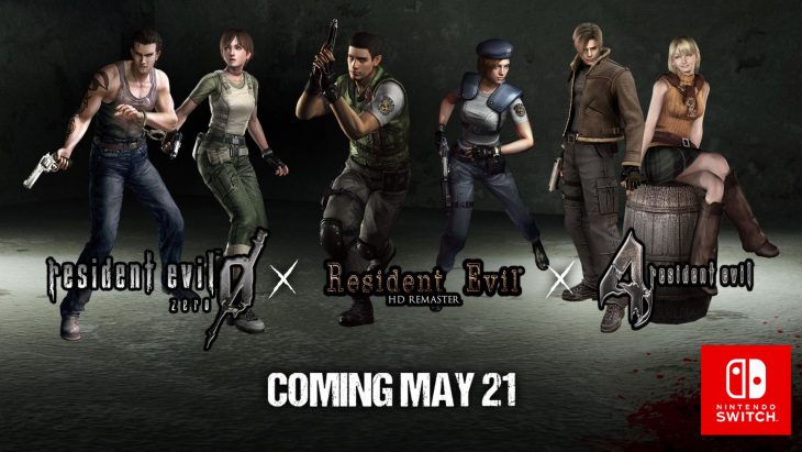 Resident Evil 0 1 and 4