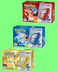 UK Gets Special Edition Pokémon 2DS Consoles
