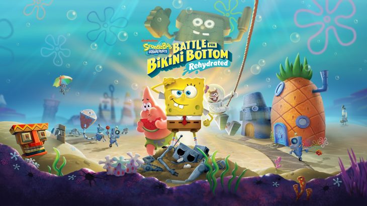 SpongeBob SquarePants Battle for Bikini Bottom - Rehydrated - Banner