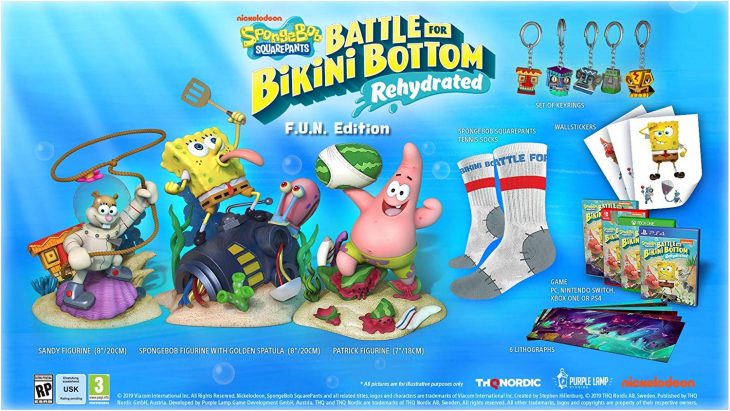 SpongeBob Squarepants Battle For Bikini Bottom - Rehydrated - F.U.N. Edition
