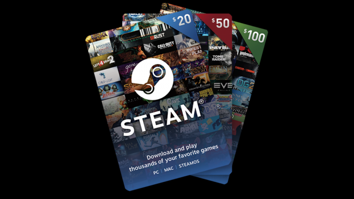 Steam digital on sale gift card