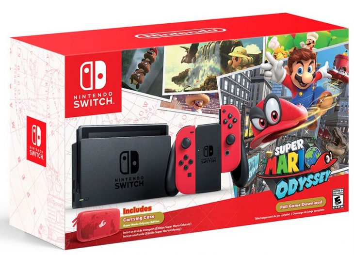 Super Mario Odyssey Switch Bundle