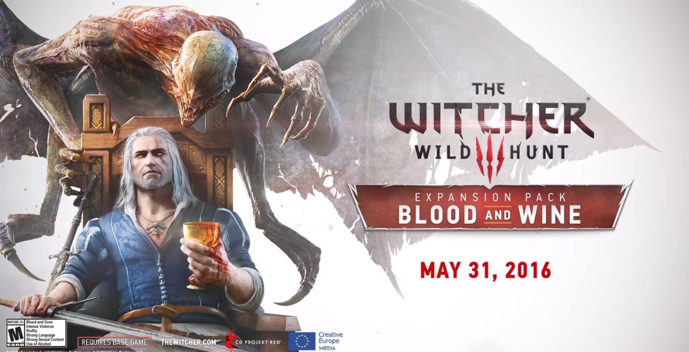 The Witcher 3: Wild Hunt -- Blood and Wine named Best RPG  during The Game Awards 2016