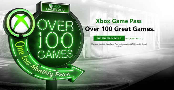 Xbox Game Pass - 100 Games