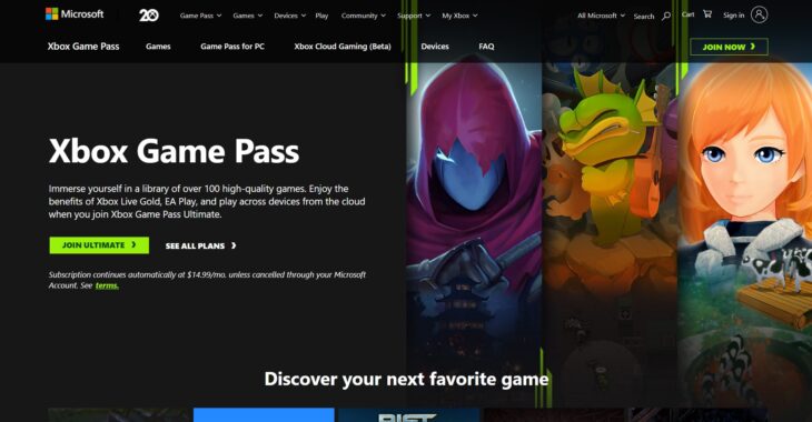 Xbox Game Pass