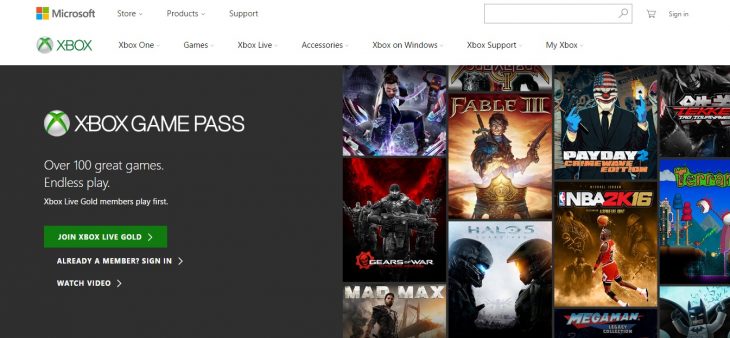 xbox game pass for pc games