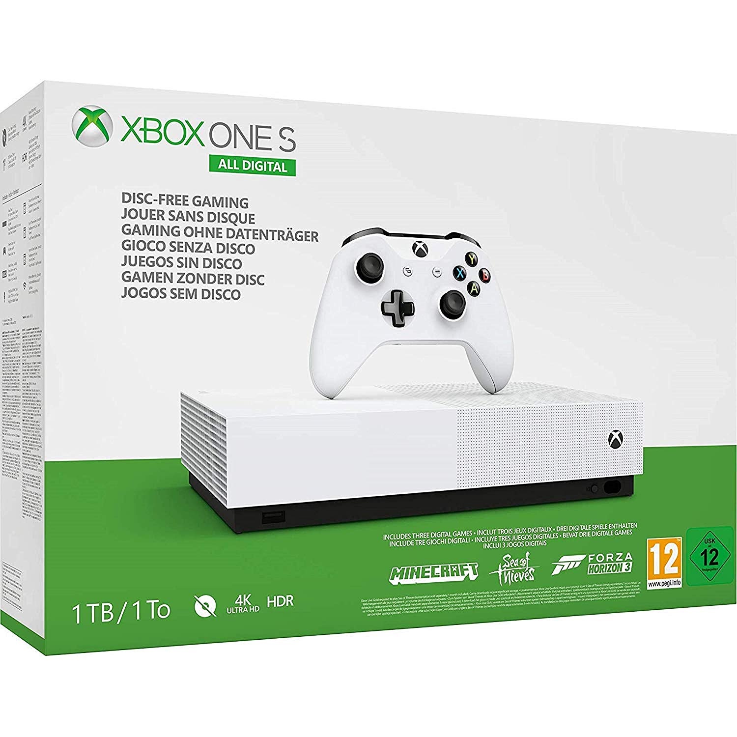 Xbox One S All-Digital Edition Console Wholesale - WholesGame