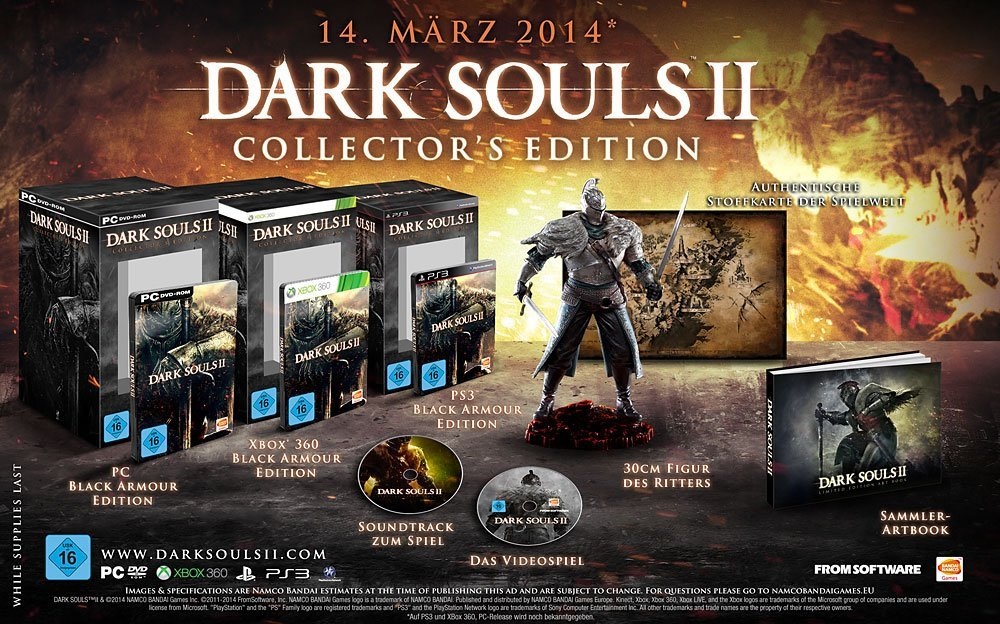 Dark Souls 2 Collectors Edition Wholesale