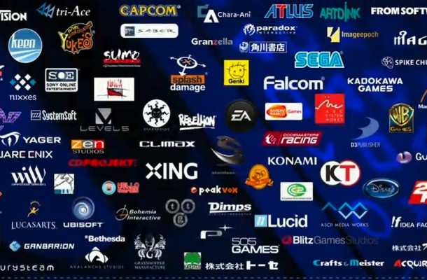 list of all video game companies